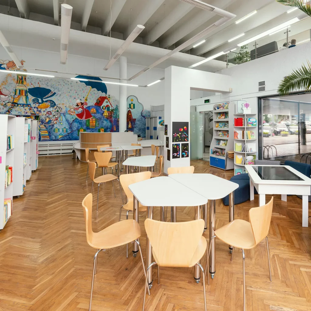 Gemeinschaftsbereich Ganztagsschule - Räume für Ganztag